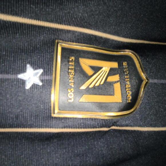 Los Angeles FC Christian Olivera #13 Authentic Jersey - Black & Gold Size Large - Picture 5 of 8